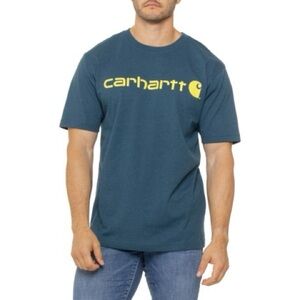 NEW Carharrt Loose fit heavyweight logo graphic shirt